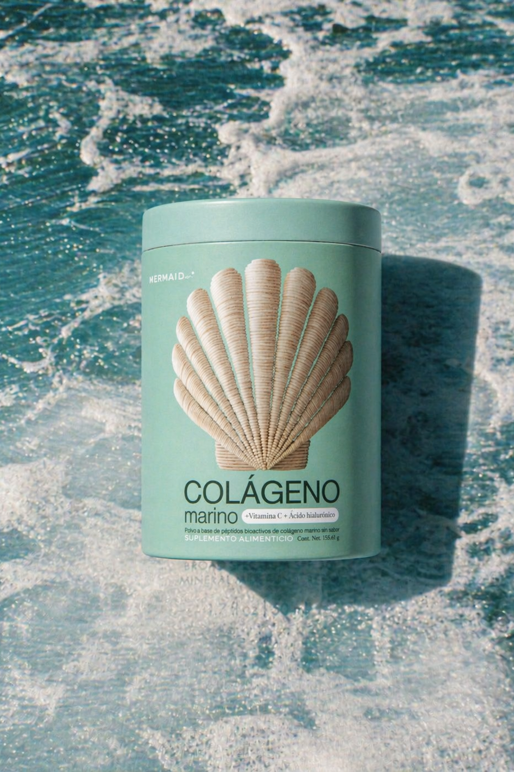 Colágeno Marino en Péptidos MERMAID co.® - Sin Sabor - Hidrolizado - Sin Azúcar