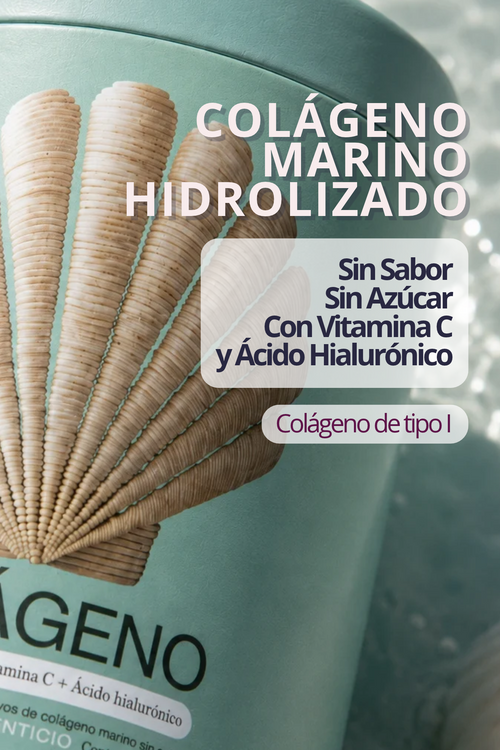 Colágeno Marino en Péptidos MERMAID co.® - Sin Sabor - Hidrolizado - Sin Azúcar
